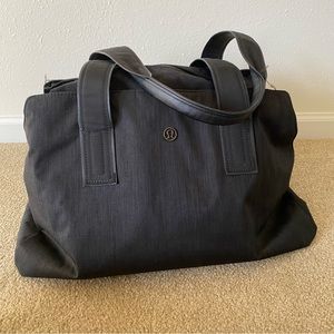 Lululemon Black Gym Bag